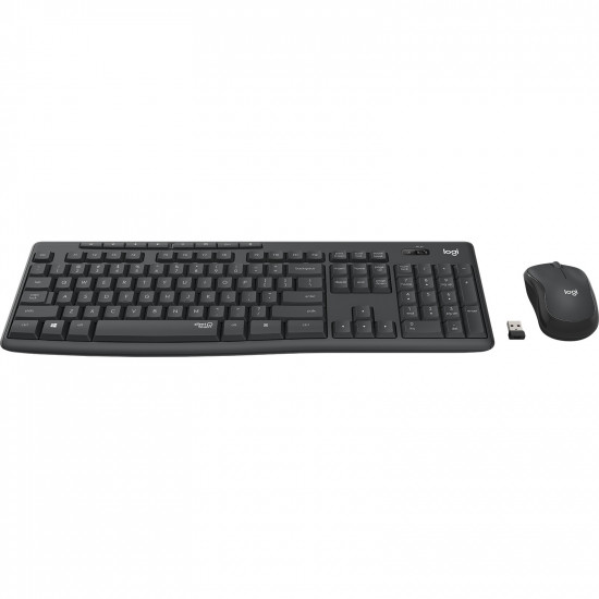 Logitech MK295 Silent wireless Combo Black - Keyboard layout might be German