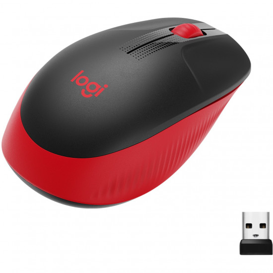 Logitech M190 optisch wireless Red