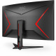 Monitor C32G2ZE/BK 31.5 inch VA Curved 240Hz HDMIx2 DP