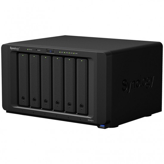 Synology DiskStation DS1621+ - NAS - Desktop - AMD Ryzen - V1500B - Schwarz