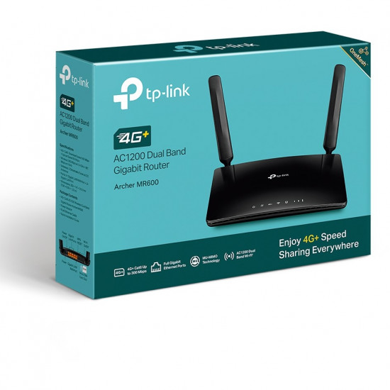 TP-LINK Archer MR600 - AC1200 4G LTE Advanced Cat6 Gigabit Router