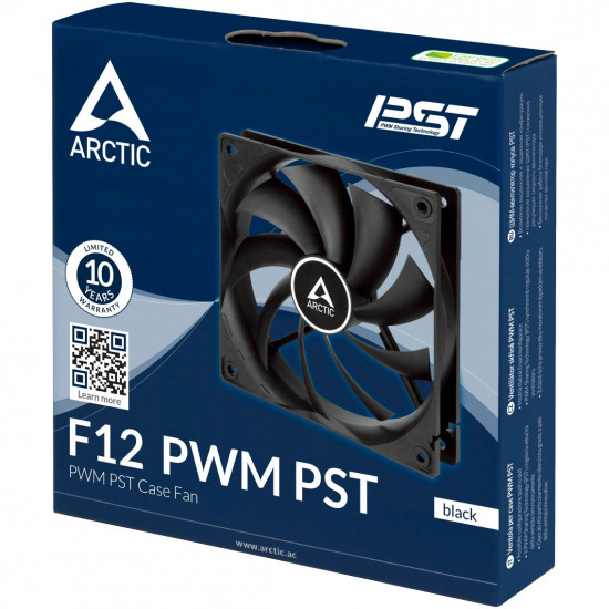 120mm Arctic Cooling F12 PWM PST (Black)