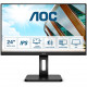 60,5cm/23,8inch (2560x1440) AOC Q24P2Q 16:9 4ms 75Hz Quad HD Schwarz