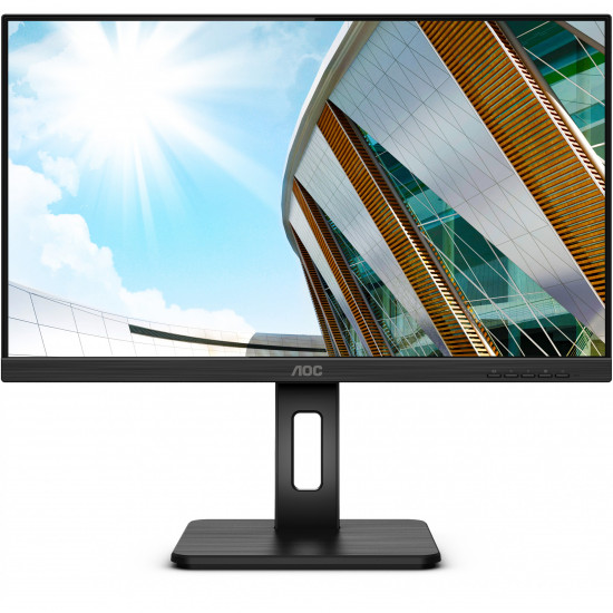 60,5cm/23,8inch (2560x1440) AOC Q24P2Q 16:9 4ms 75Hz Quad HD Schwarz