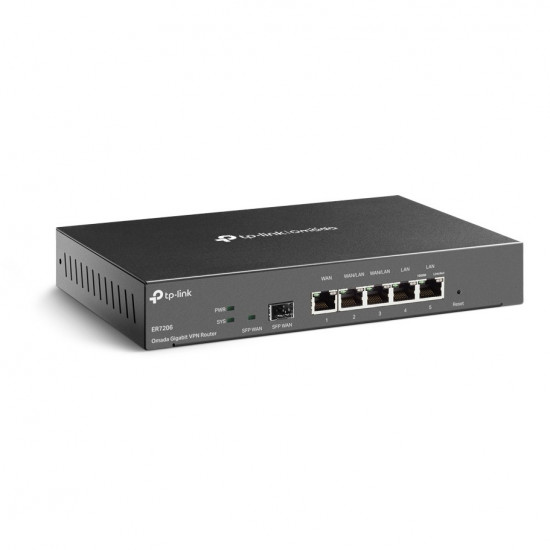 Router TP-LINK TL-ER7206 - SafeStream Gigabit Multi-WAN VPN Router - Omada Controller