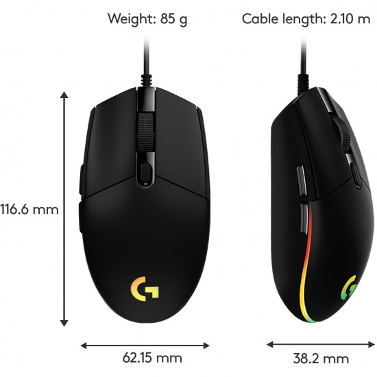 Logitech Gaming Mouse G203 LIGHTSYNC