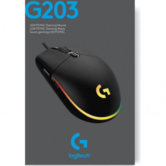 Logitech Gaming Mouse G203 LIGHTSYNC