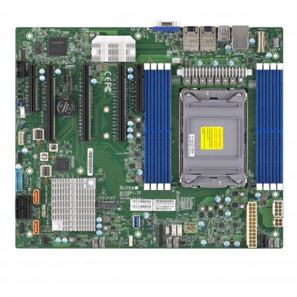 SUPERMICRO MBD-X12SCZ-QF-B Micro-ATX Server Motherboard LGA 1200 ...