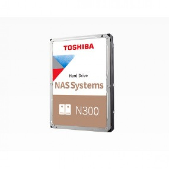 6TB NAS Toshiba N300 HDWG460UZSVA Gold 7200RPM 256MB