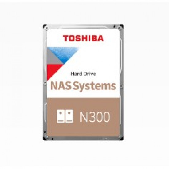 8TB NAS Toshiba N300 HDWG480UZSVA Gold 7200RPM 256MB