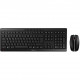 Cherry Tastatur und Maus Set STREAM Desktop RF Wireless Black - Keyboard layout might be German