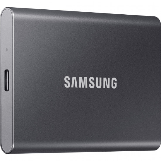 External SSD|SAMSUNG|T7|2TB|USB 3.2|Write speed 1000 MBytes/sec|Read speed 1050 MBytes/sec|MU-PC2T0T/WW