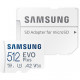 512GB Samsung EVO Plus MicroSDXC 130MB/s +Adapter