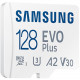 128GB Samsung EVO Plus MicroSDXC 130MB/s +Adapter
