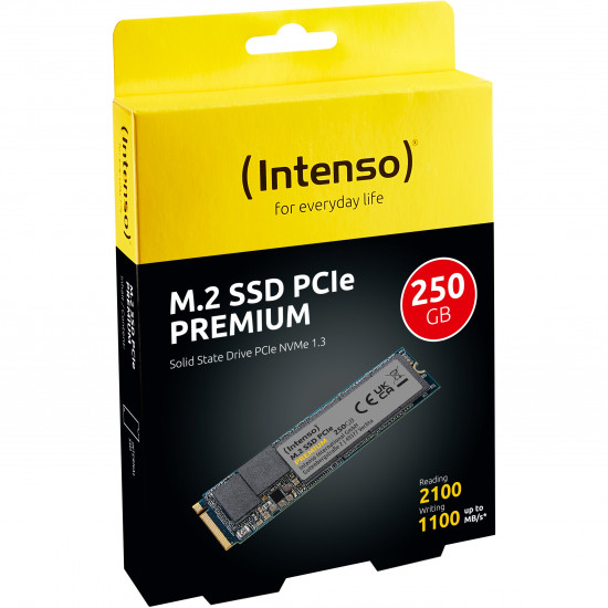 M.2 250GB Intenso Premium NVMe PCIe 3.0 x 4