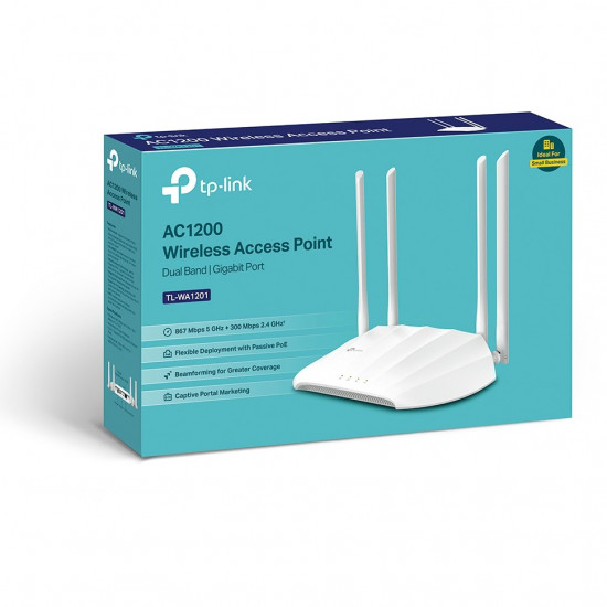 TP-LINK TL-WA1201 - AC1200 Dual-Band Wi-Fi Access Point