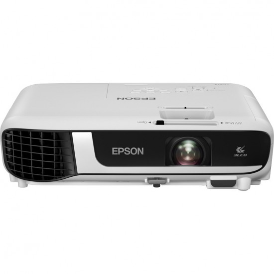 (1280x800) Epson EB-W51 LCD Portable 4000-Lumen 16:10 VGA HDMI USB-A USB-B Speaker White