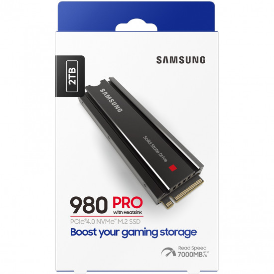 SSD M.2 2TB Samsung 980 PRO Heatsink NVMe PCIe 4.0 x 4 retail