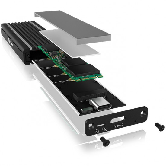 M.2 ICY BOX NVMe Geh use IB-1824ML-C31