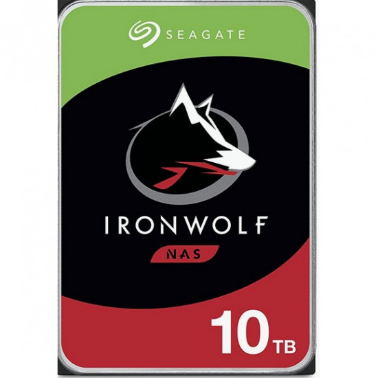 HDD|SEAGATE|IronWolf|10TB|SATA 3.0|256 MB|7200 rpm|3,5