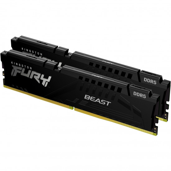 RAMDDR5 5600 32GB Kingston CL40 (2x16GB Kit) FURY Beast Black