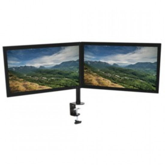 LogiLink BP0022 Tischhalterung 13''-27'' 8KG 2 Monitore Black