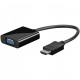 HDMI VGA + 3,5mm Stereo (ST-BU) Adapter Black