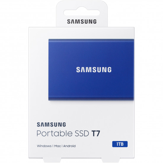 1TB Samsung Portable T7 USB 3.2 Gen2 Blue retail