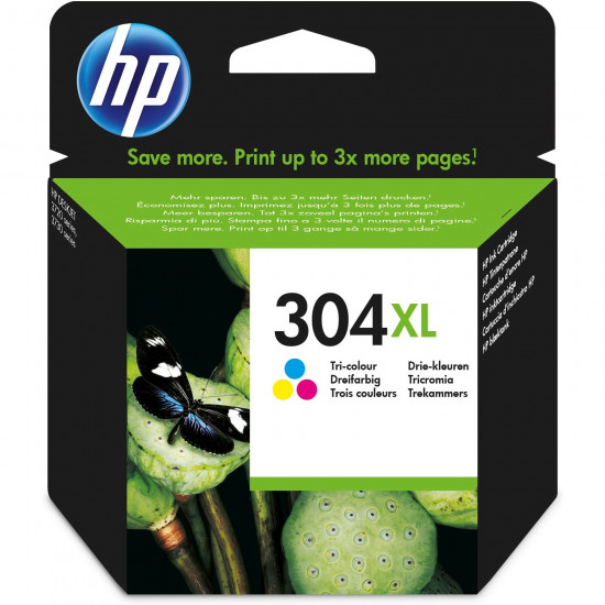 TIN HP Tinte 304XL N9K07AE Color (Cyan/Magenta/Gelb)