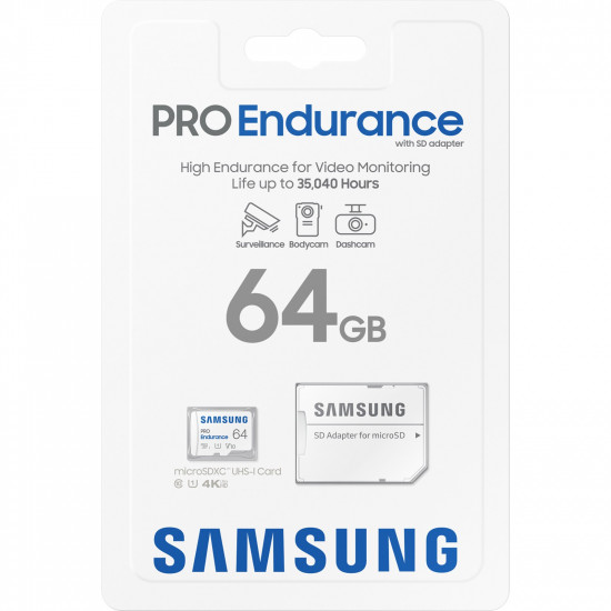 MEMORY MICRO SDXC PRO 64GB/C10 W/A MB-MJ64KA/EU SAMSUNG