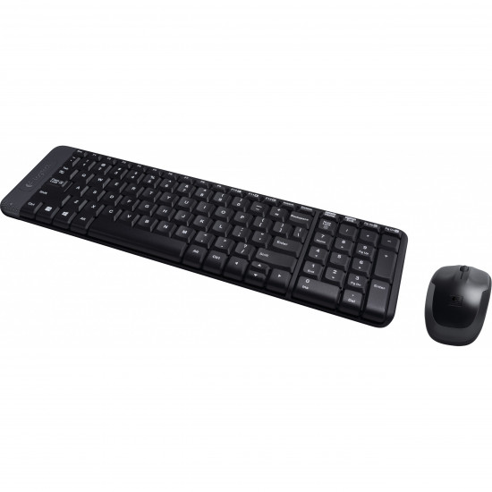 Logitech MK220 Wireless Desktopset US Layout - Keyboard layout might be German