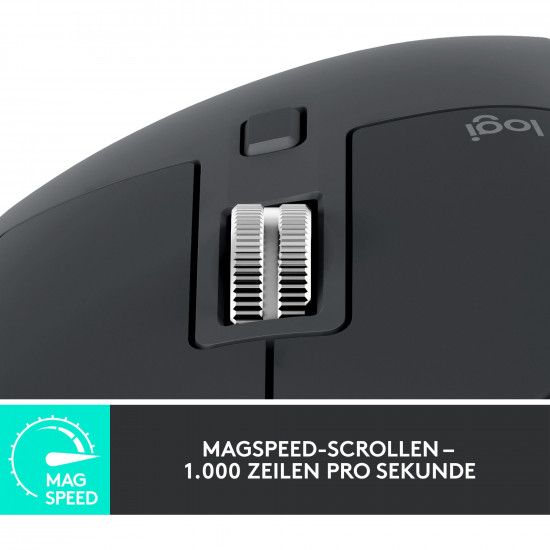 Logitech Master Series MX MASTER 3S ergonomisch graphite