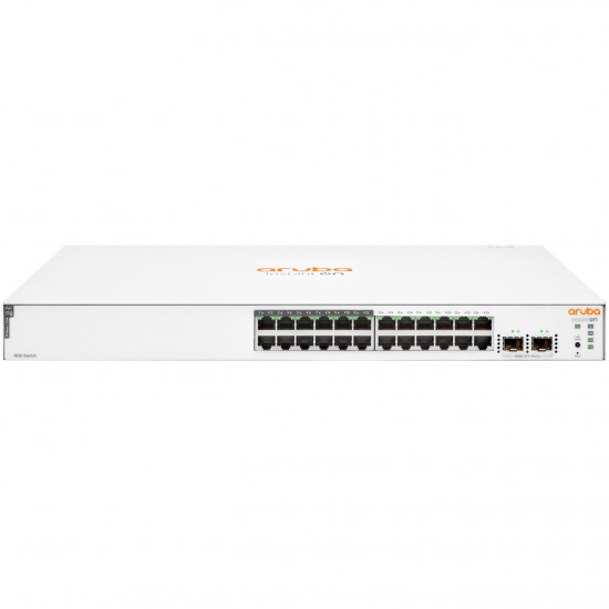 24+2P HP Enterprise Aruba Instant On 1830 24G Switch M RM PoE+