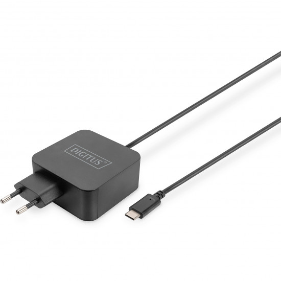 65W USB-C Netzteil 100/240V Digitus Black