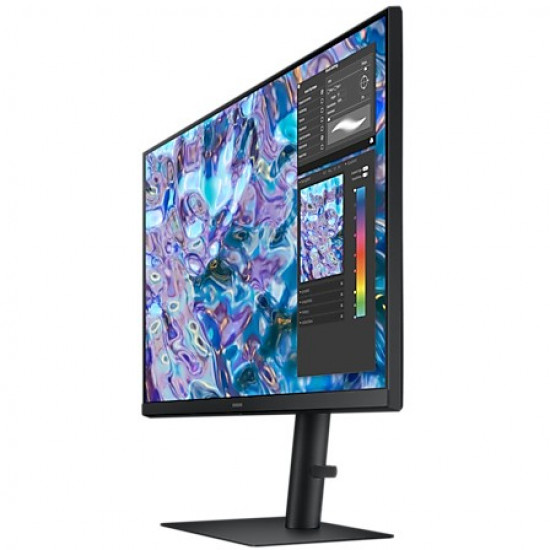 68cm/27'' (2560x1440) Samsung S27B610EQU 16:9 5ms IPS 2xHDMI DisplayPort VESA Pivot WQHD Black