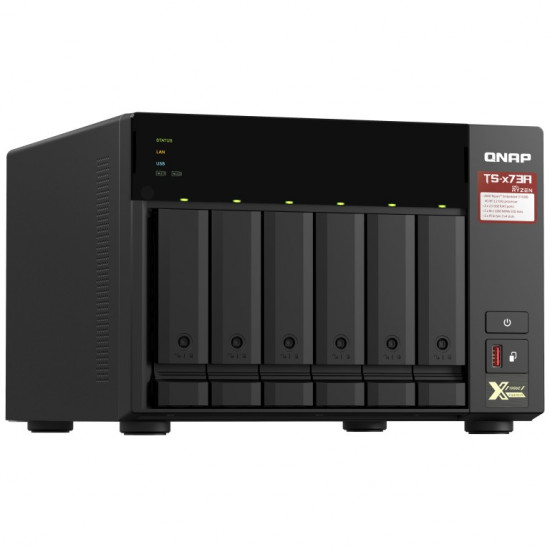 NAS STORAGE TOWER 6BAY 8GB/TS-673A-8G QNAP