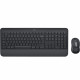 Logitech MK650 Advanced - Tastatur-und-Maus-Set - kabellos - 2,4 GHz - QWERTZ - Deutsch Graphite - Keyboard layout might be German