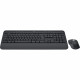 Logitech MK650 Advanced - Tastatur-und-Maus-Set - kabellos - 2,4 GHz - QWERTZ - Deutsch Graphite - Keyboard layout might be German