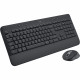 Logitech MK650 Advanced - Tastatur-und-Maus-Set - kabellos - 2,4 GHz - QWERTZ - Deutsch Graphite - Keyboard layout might be German