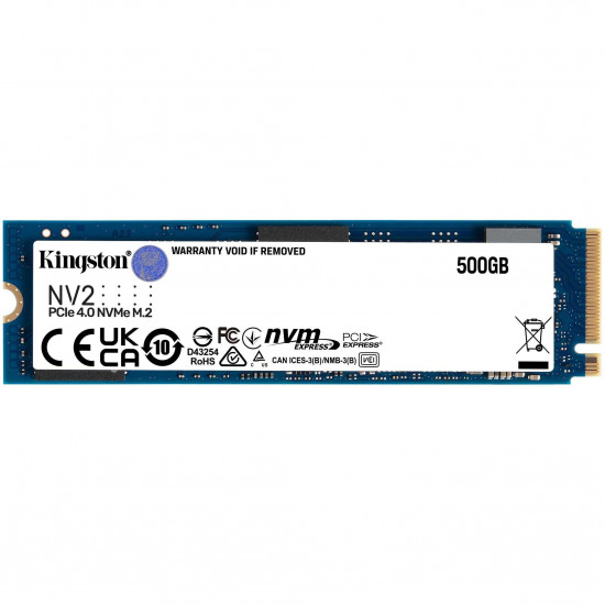 SSD M.2 500GB Kingston NV2 NVMe PCIe 4.0 x 4