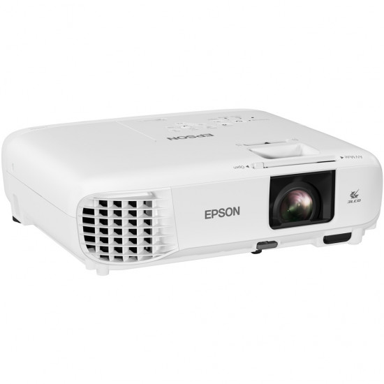 (1280x800) Epson EB-W49 3 LCD 3800-Lumen 16:10 VGA HDMI composite video Speaker WXGA White