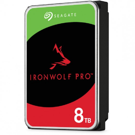 HDD|SEAGATE|IronWolf Pro|8TB|SATA|256 MB|7200 rpm|3,5