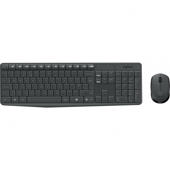 Logitech MK235 wireless Desktop Combo US - Keyboard layout might be German