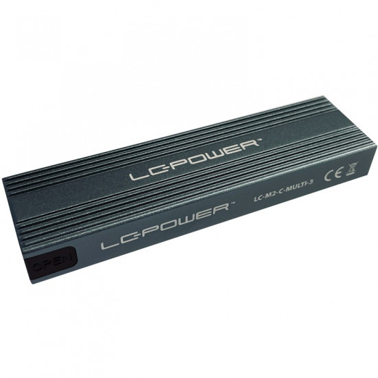 M.2 LC-M2-C-MULTI-3 LC-Power USB3.2 M.2-SSD-Geh use (NVMe & SATA)