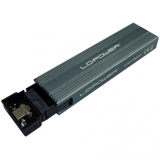 M.2 LC-M2-C-MULTI-3 LC-Power USB3.2 M.2-SSD-Geh use (NVMe & SATA)