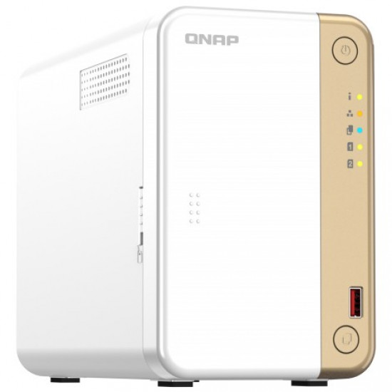 2-Bay QNAP TS-262-4G Intel Celeron 4 GHz Quad Core