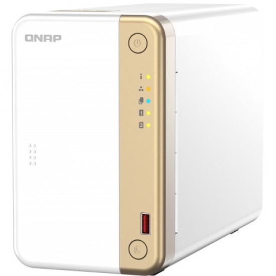 2-Bay QNAP TS-262-4G Intel Celeron 4 GHz Quad Core