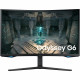 81,3cm/32'' (2560x1440) Samsung Odyssey G6 S32BG650EU 16:9 1ms 2xHDMI DisplayPort VESA Pivot Speaker QHD 240Hz Curved Gaming Black