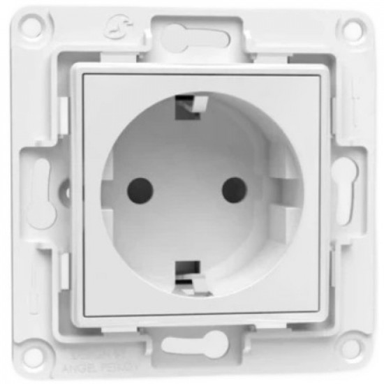 Home Shelly Accessories inchWall Socket EUinch Wandsteckdose Wei 