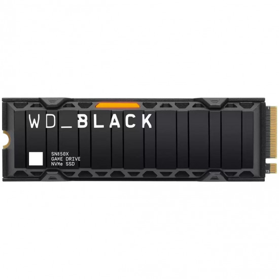 SSD M.2 1TB WD Black SN850X NVMe PCIe 4.0 x 4 with Heatsink